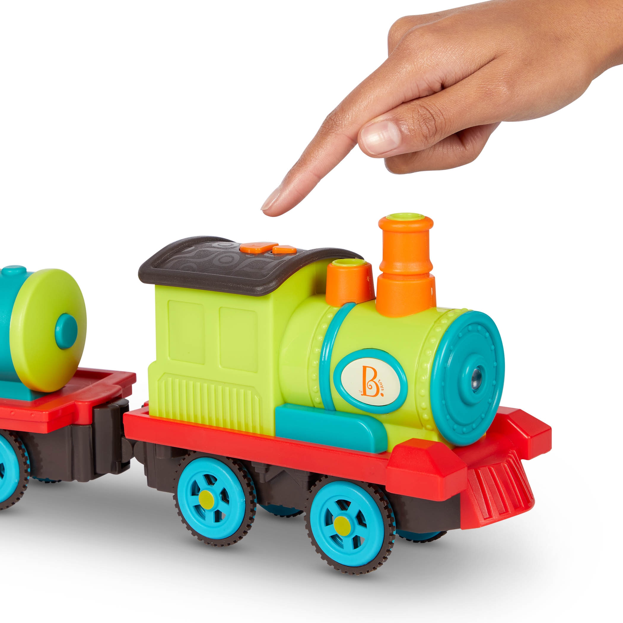 Tren Electrico Musical Con Luces Y Sonidos "The Critter Express" 9