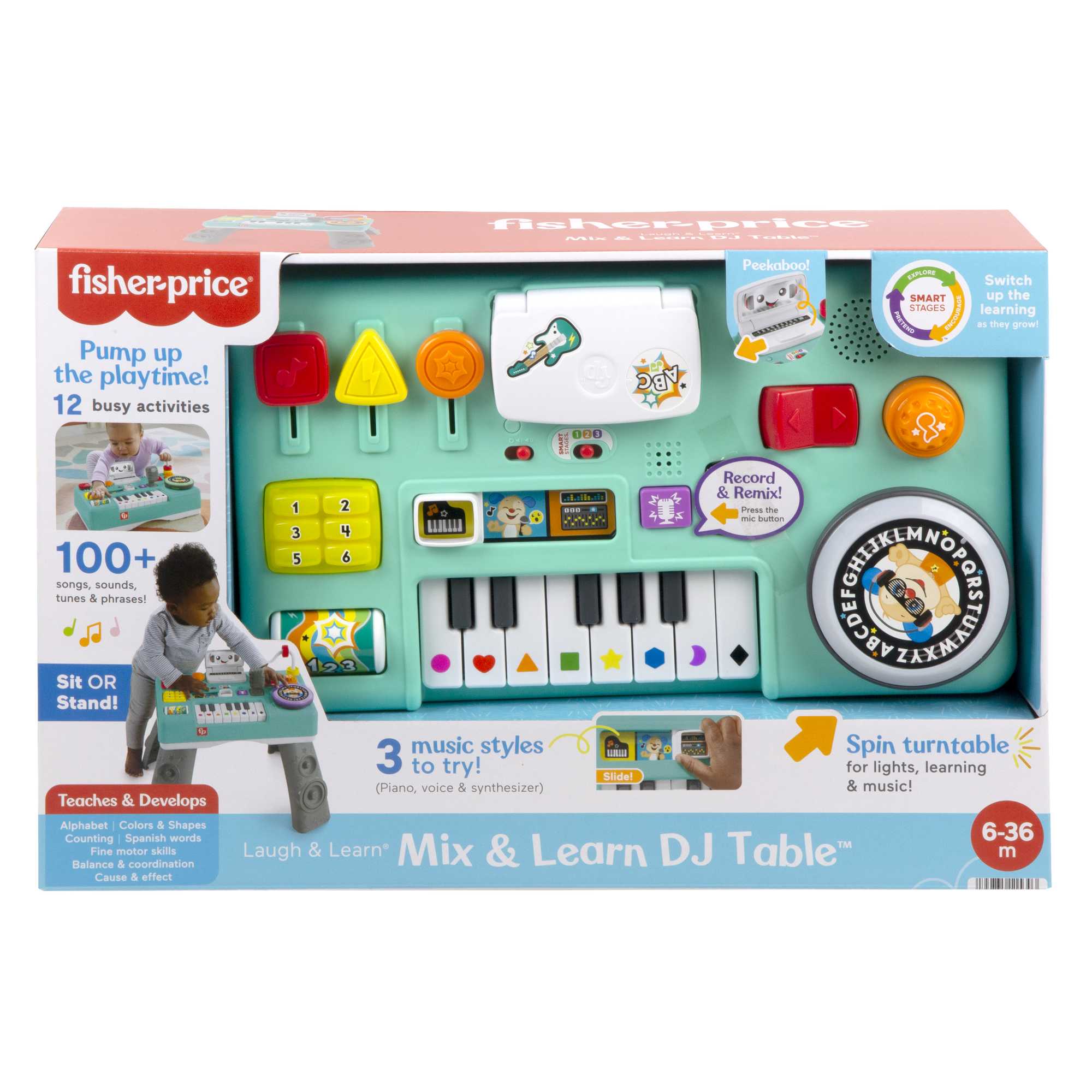 Jogo musical Mesa de DJ Fisher-Price 6