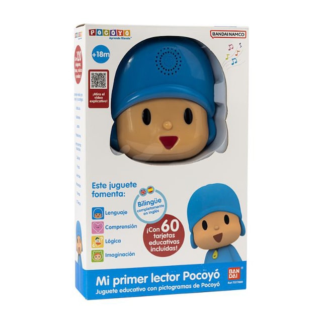 Mi primer lector Pocoyó Bandai