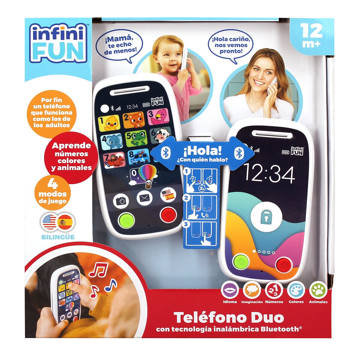 Teléfono Dúo Bluetooth Infini Fun Cefa Toys 4