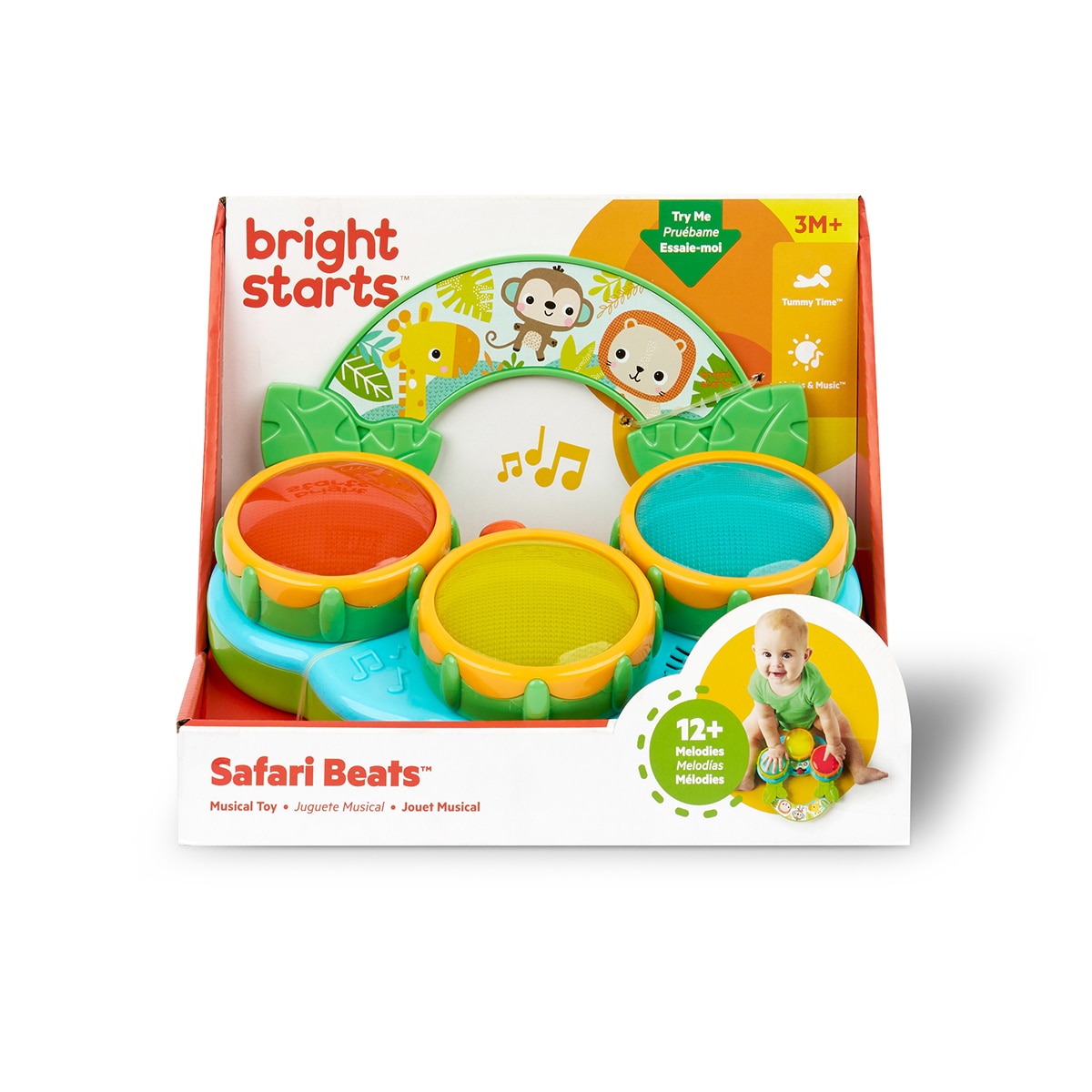 Juguete musical Safari Beats Bright Stars 11