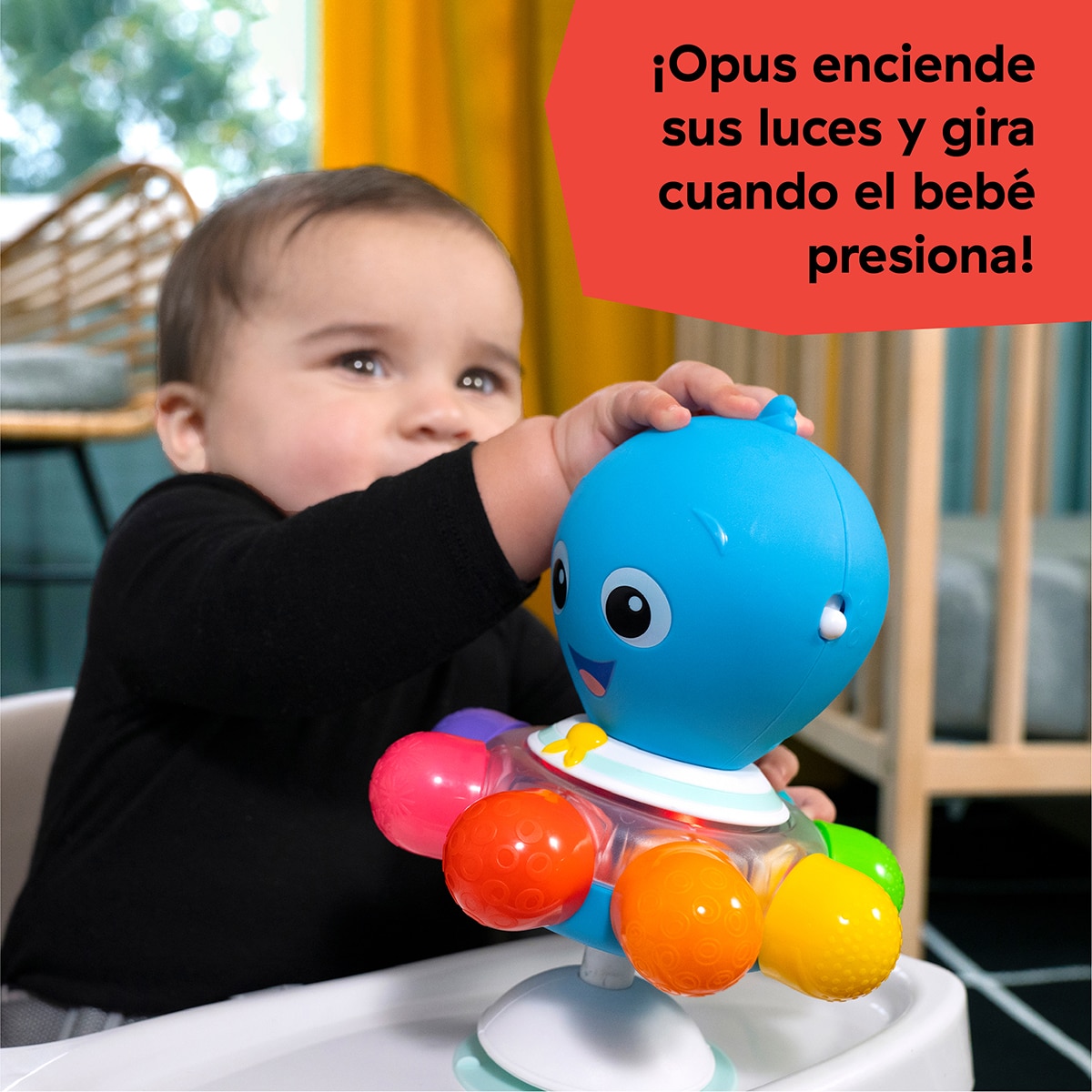 Juguete de actividades Opus's Spin & Sea Suction Cup Toy Edit Baby Einstein 17