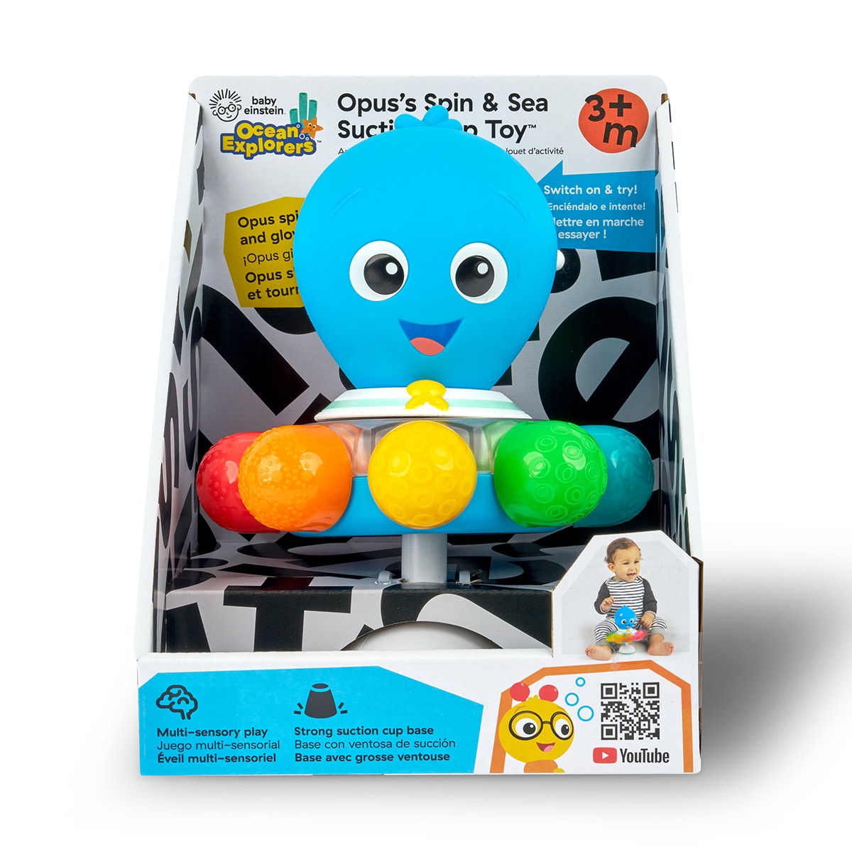 Juguete de actividades Opus's Spin & Sea Suction Cup Toy Edit Baby Einstein 19