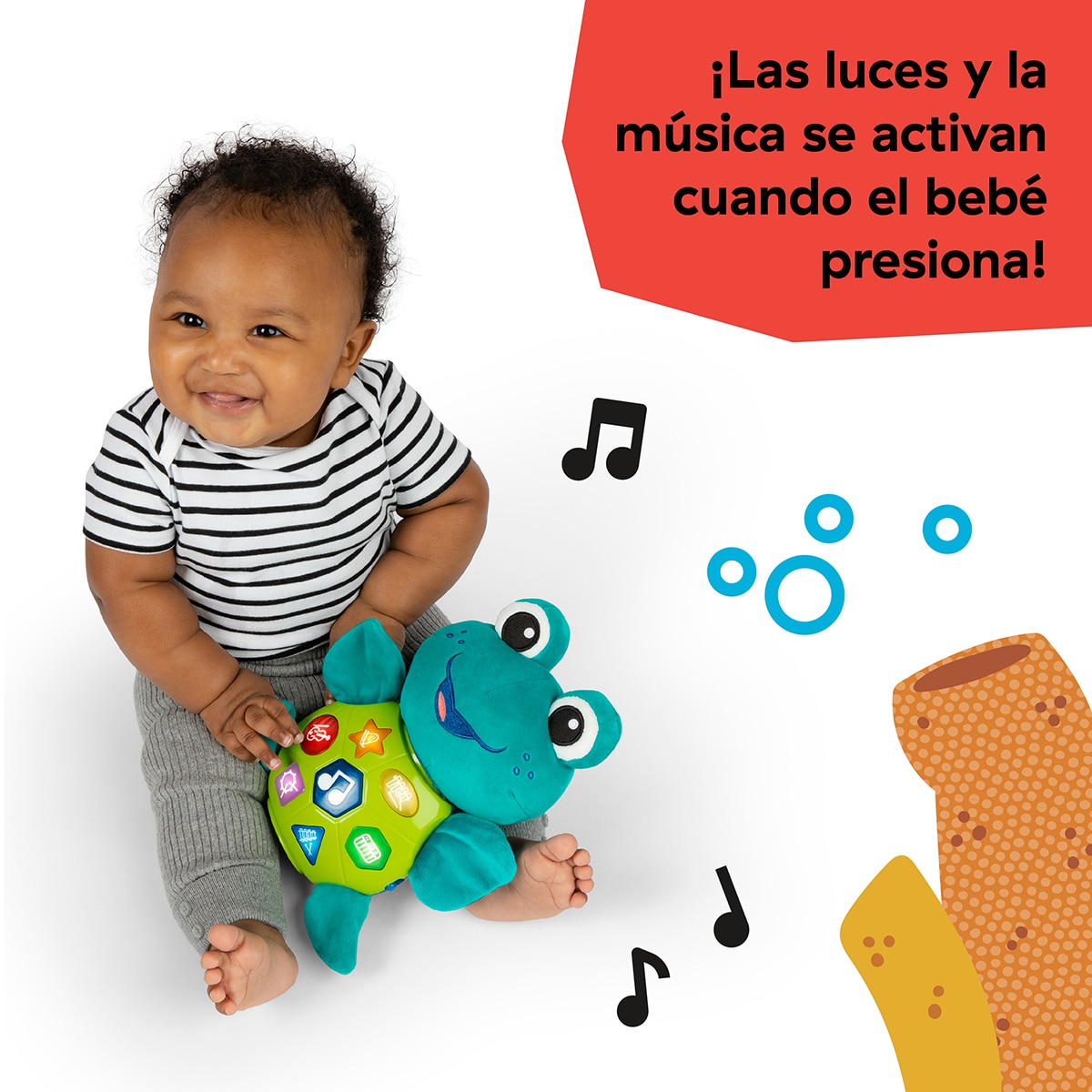 Peluche musical Neptune's Cuddly Composer Baby Einstein 3