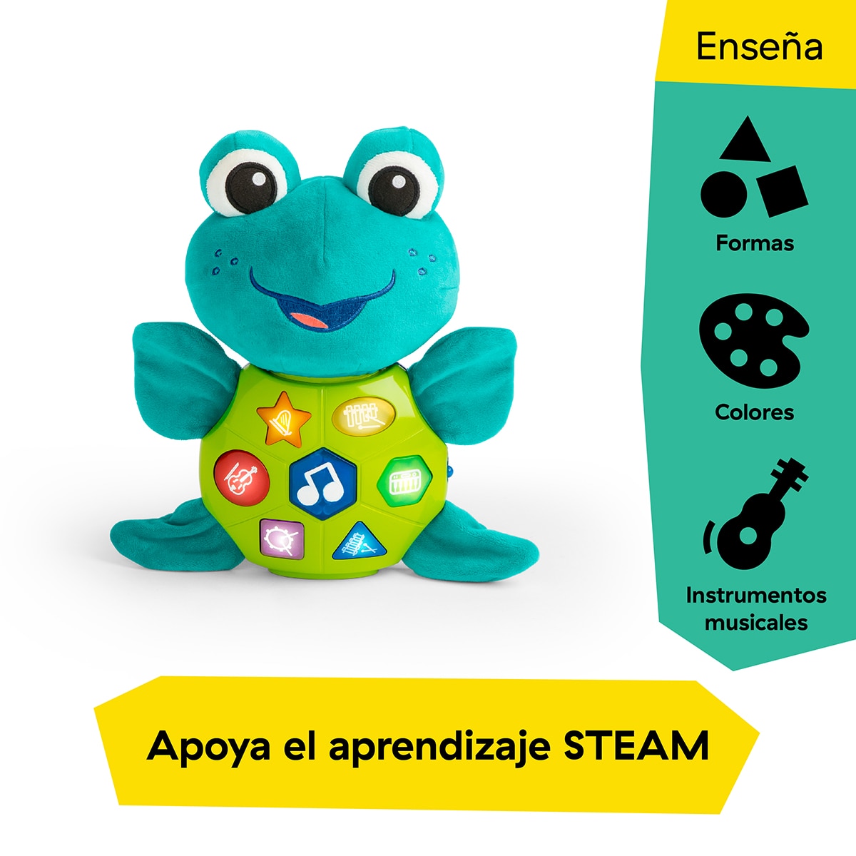 Peluche musical Neptune's Cuddly Composer Baby Einstein 5