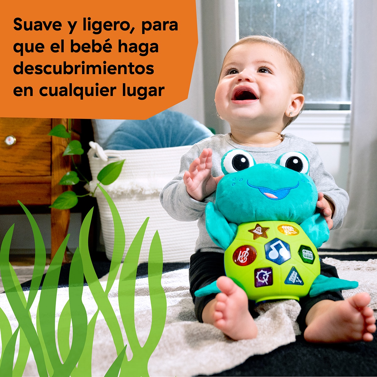 Peluche musical Neptune's Cuddly Composer Baby Einstein 7