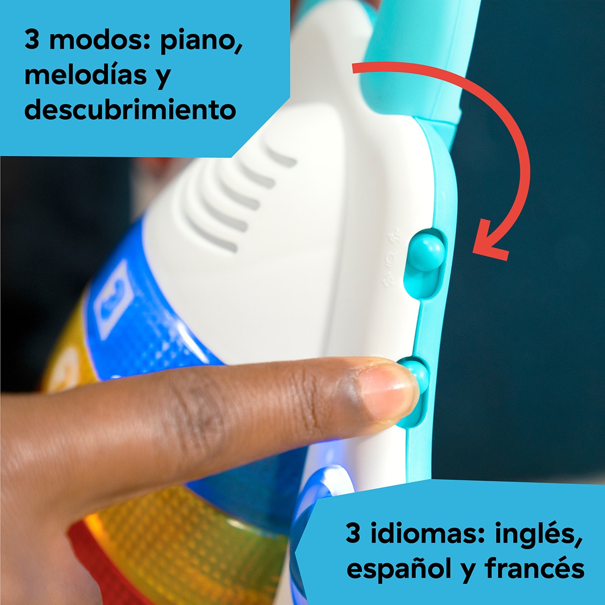 Juguete interactivo Pop & Explore Stingray  Baby Einstein 5