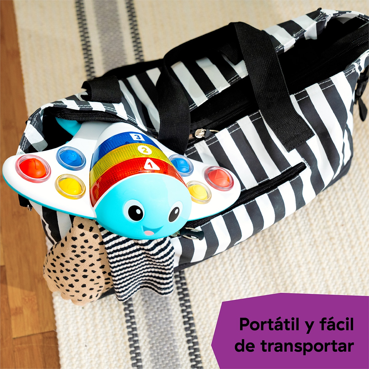 Juguete interactivo Pop & Explore Stingray  Baby Einstein 6