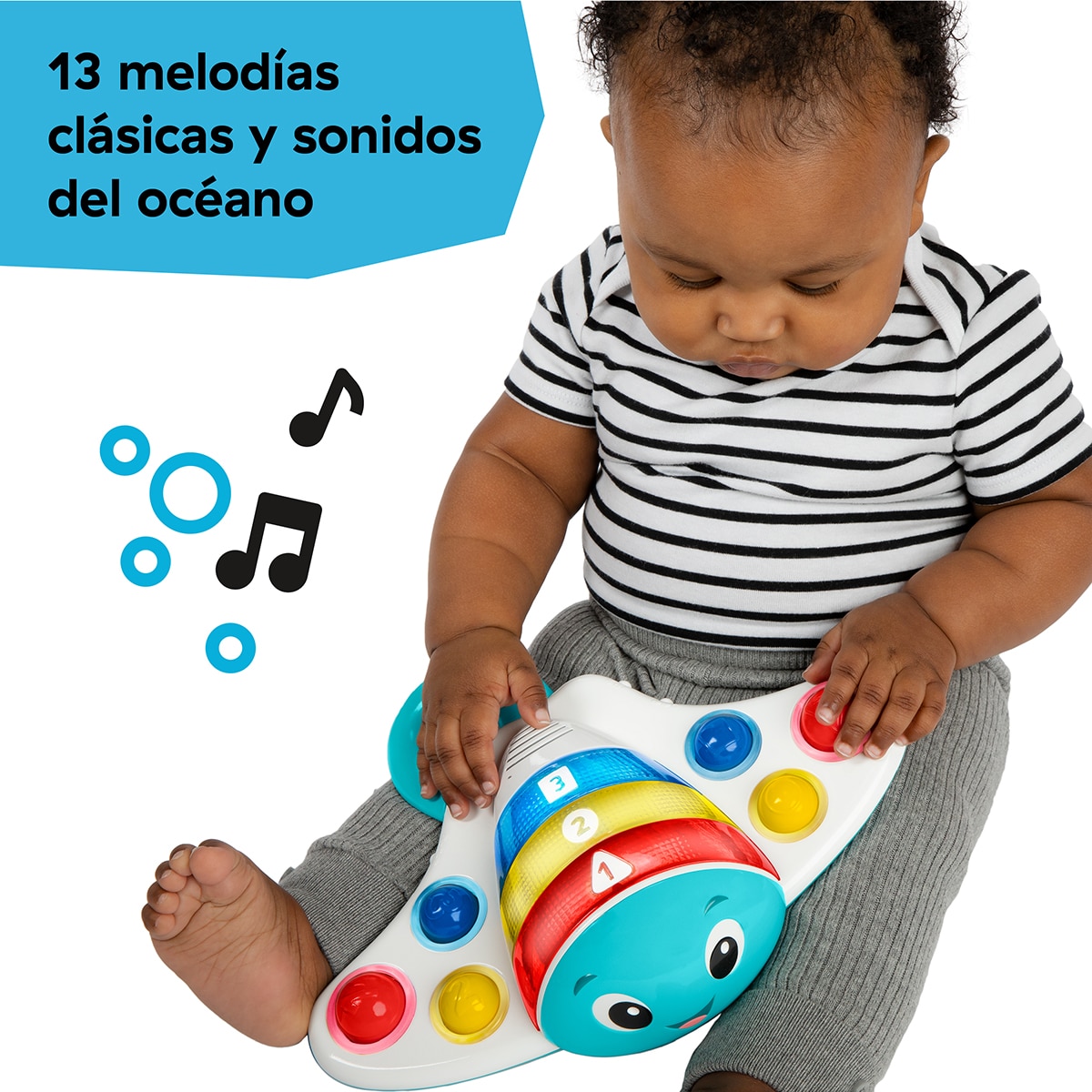 Juguete interactivo Pop & Explore Stingray  Baby Einstein 8