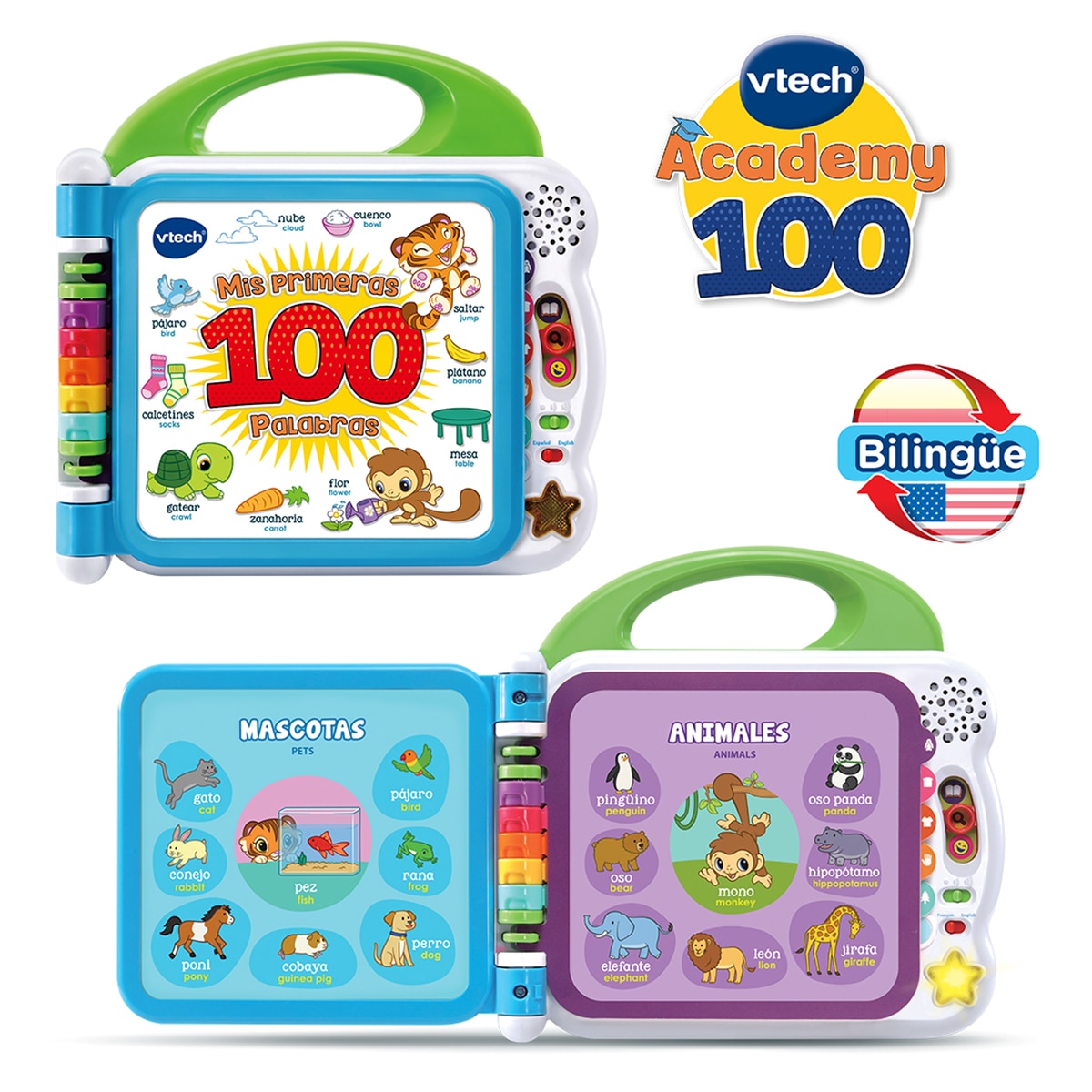 Mis primeras 100 palabras bilingüe VTech 2