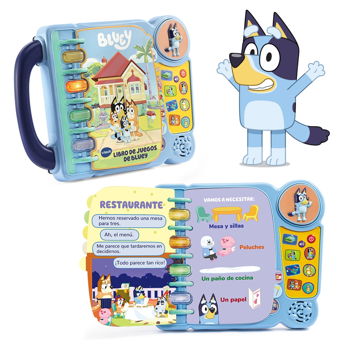 Libro de juegos de Bluey VTech 2