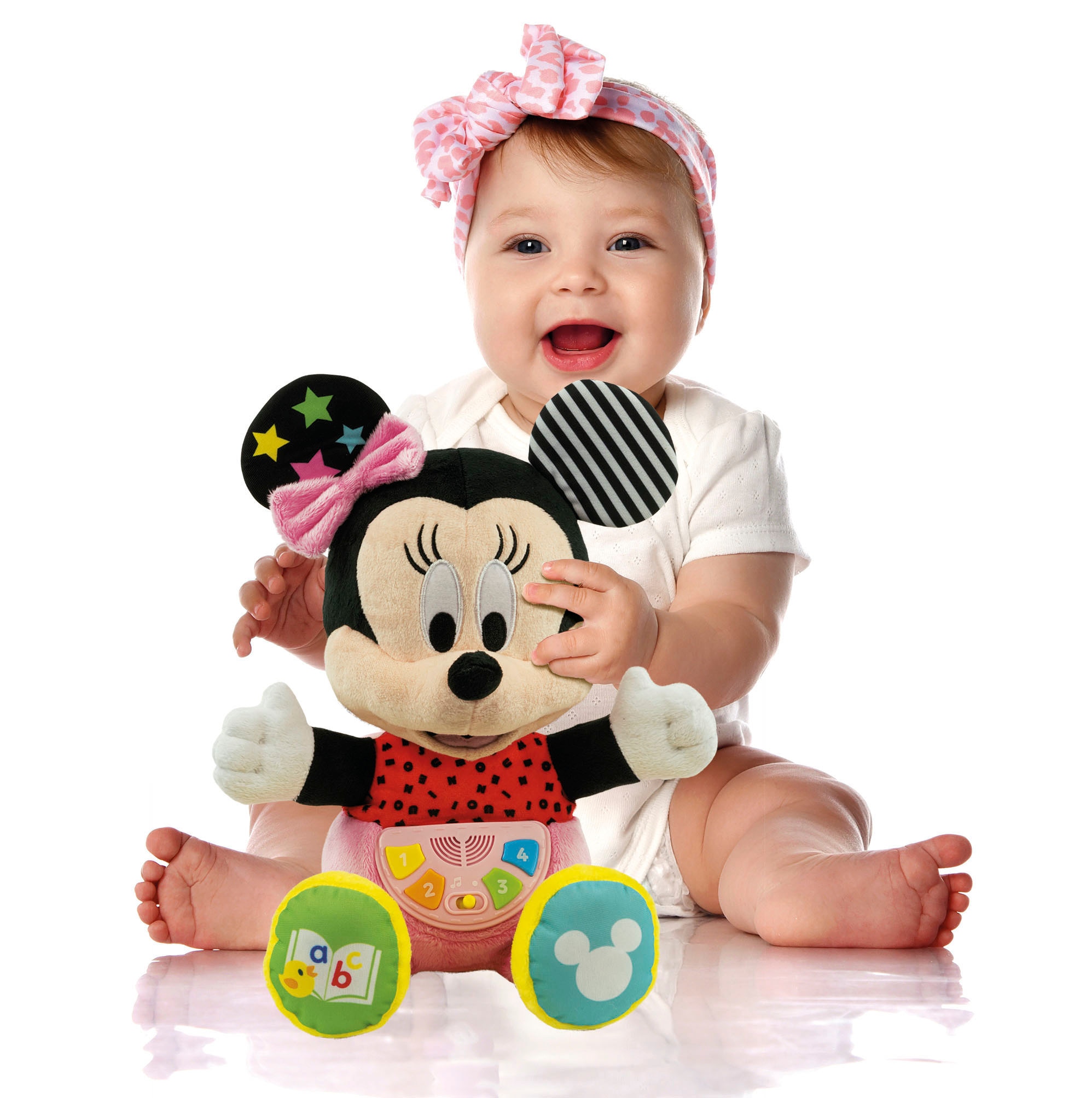 Cuentacuentos Baby Mickey Clementoni Rosa-4