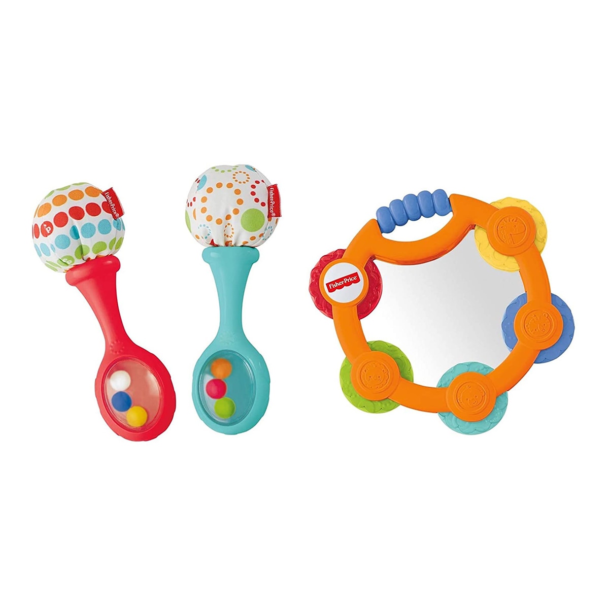 Imagen 0 de Conjunto de regalo maracas y pandereta Fisher-Price