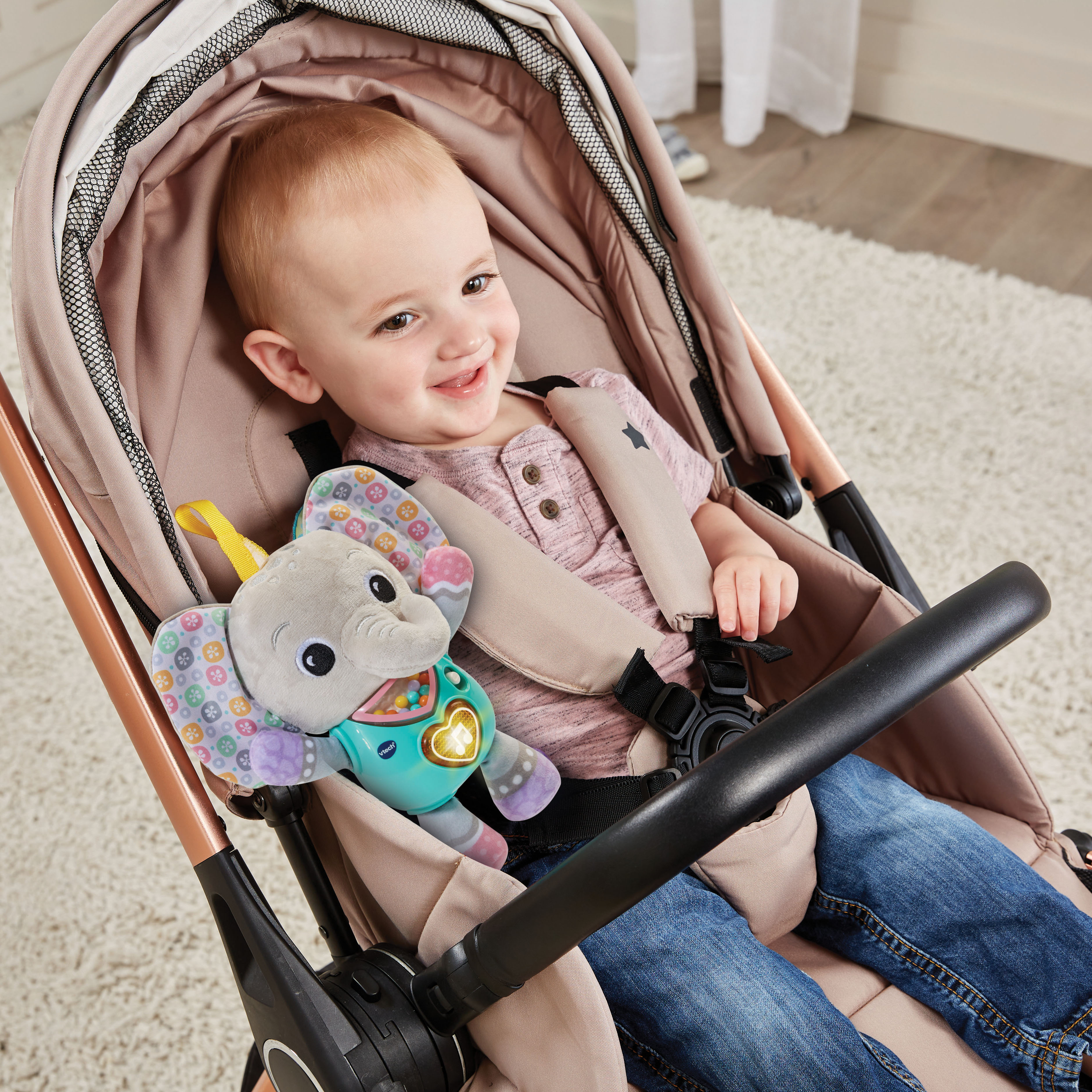 Peluche bebé interactivo Pequelefante Vtech 2