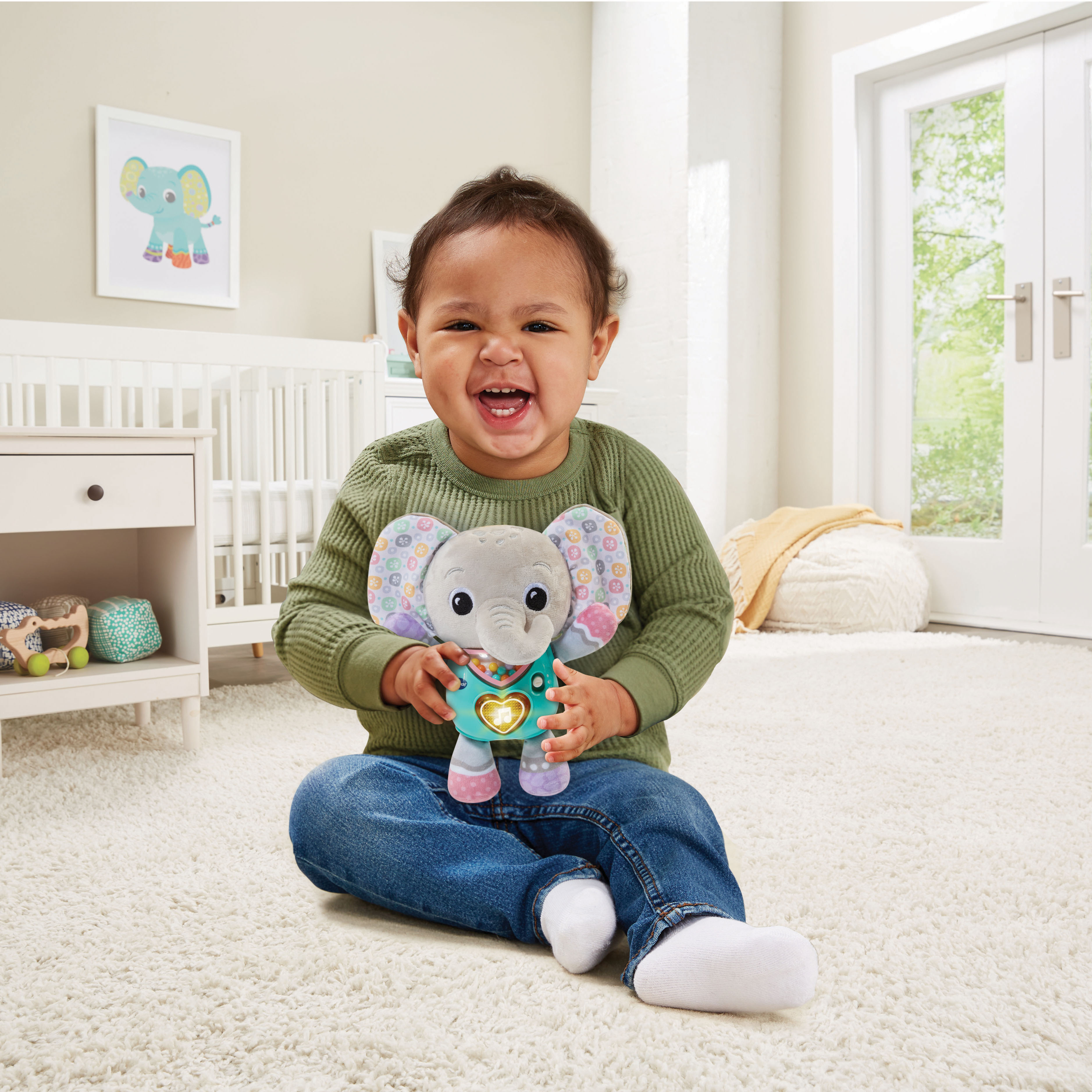 Peluche bebé interactivo Pequelefante Vtech 3
