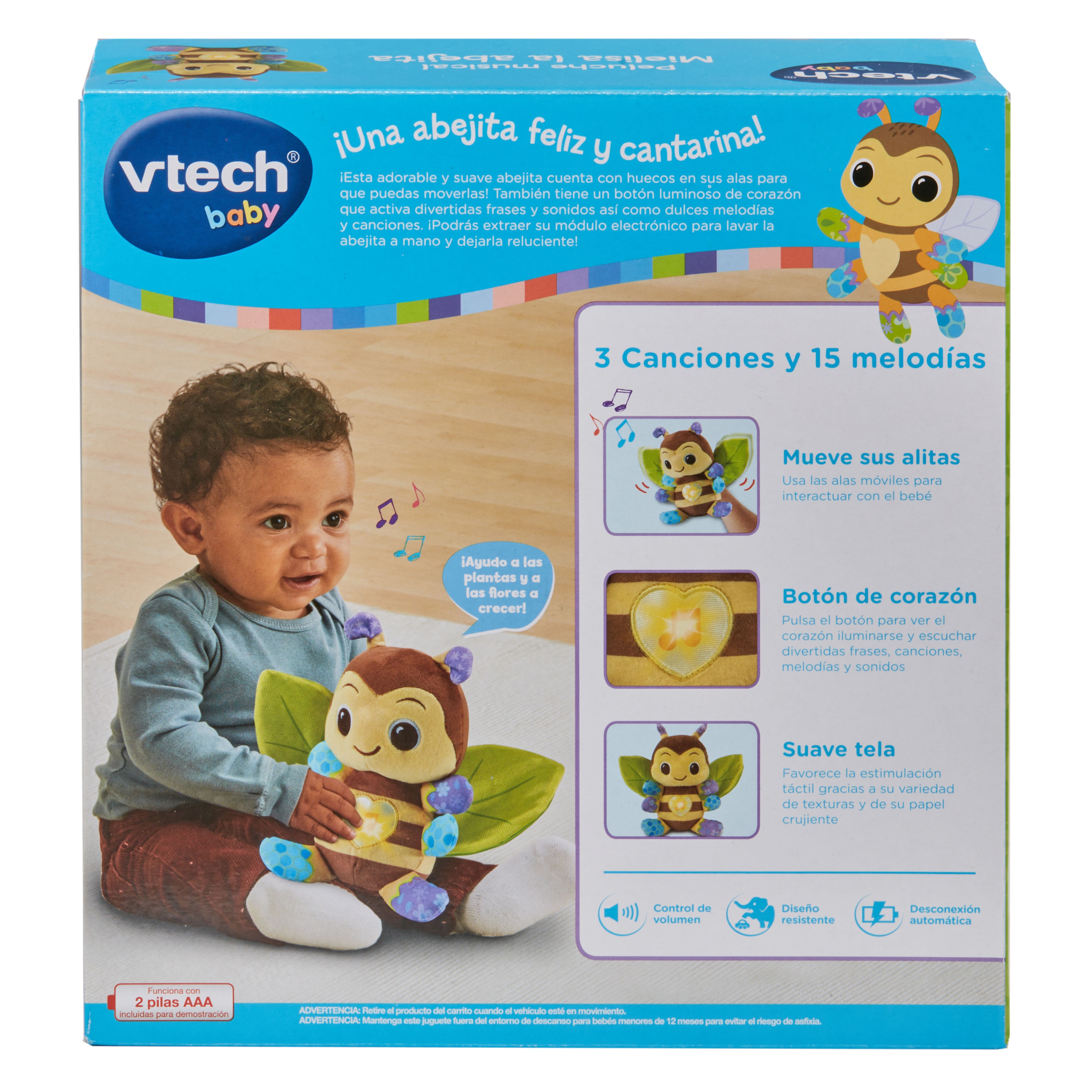 Peluche musical Mielisa la abejita Vtech 5