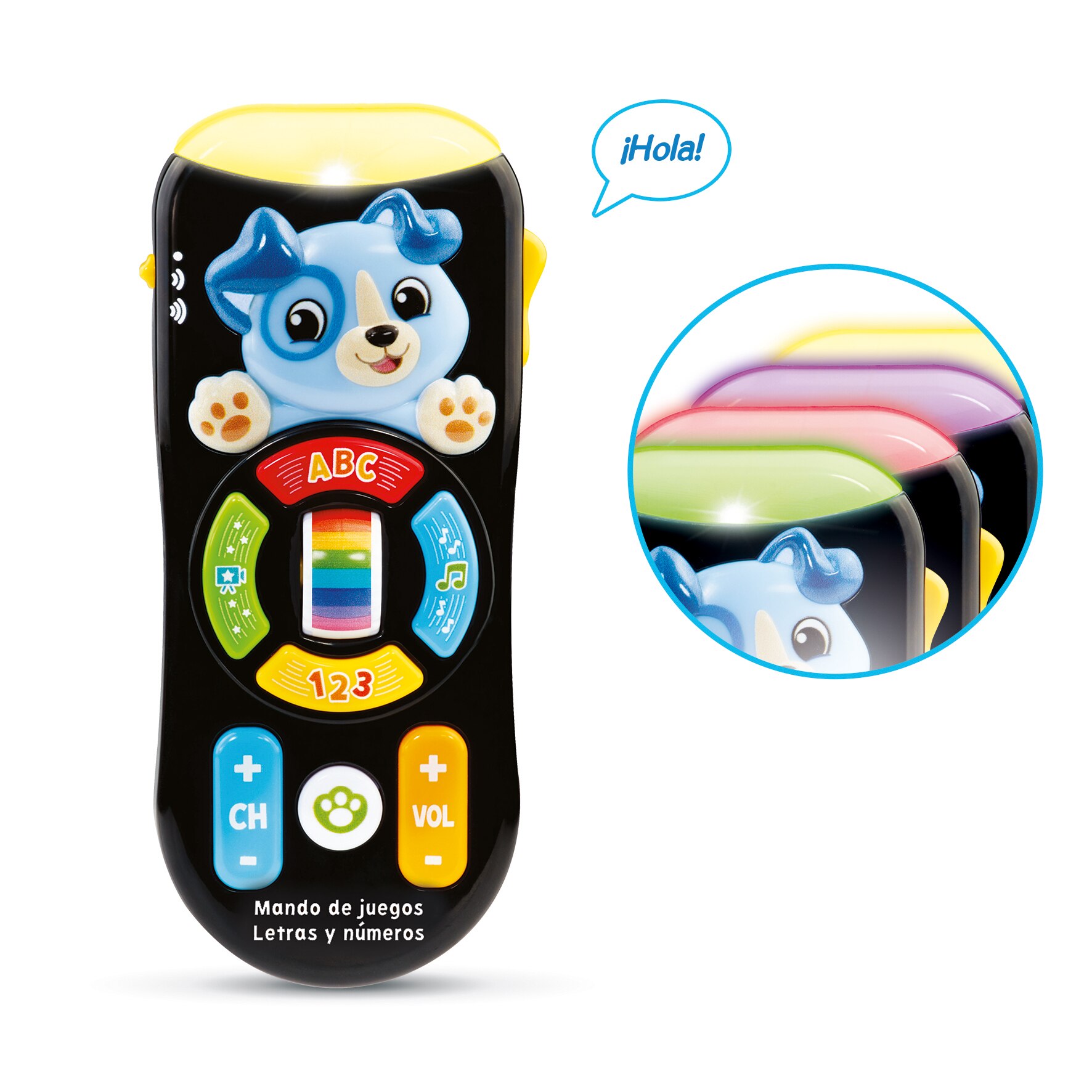 Juego interactivo Mando de juegos Letras y números Vtech 2
