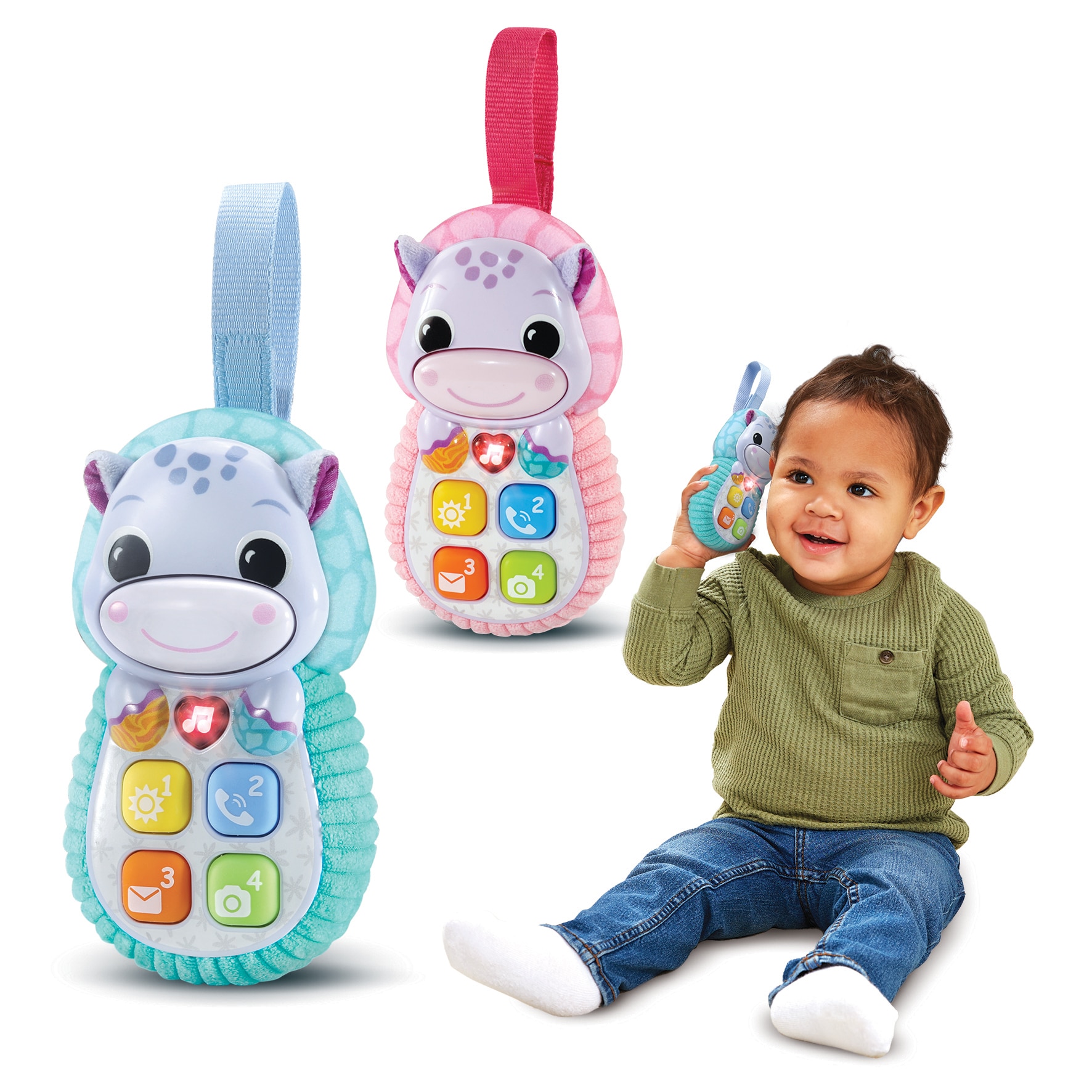 Juego interactivo Baby teléfono Hipo-Pop It Vtech Rosa-2
