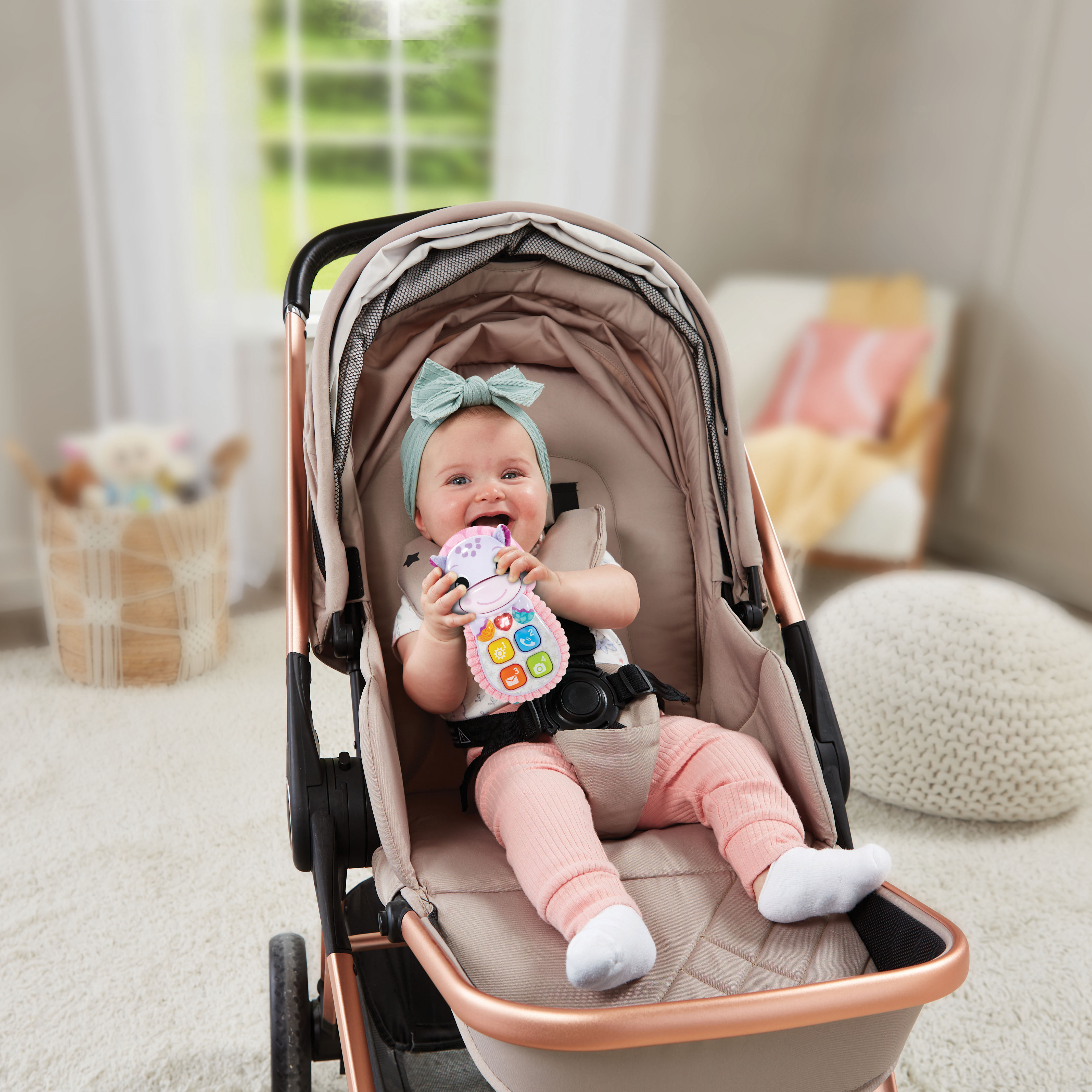 Juego interactivo Baby teléfono Hipo-Pop It Vtech Rosa-3