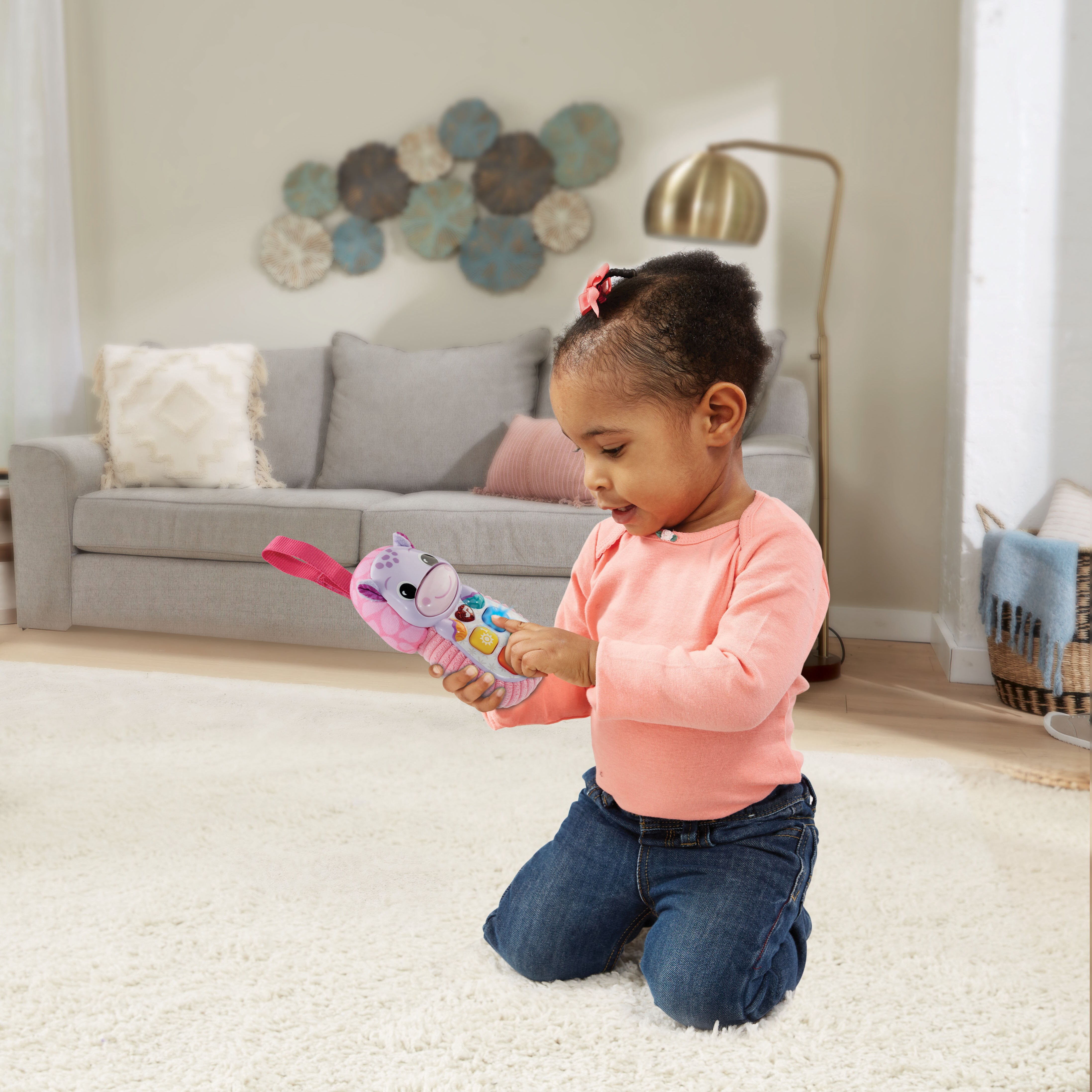 Juego interactivo Baby teléfono Hipo-Pop It Vtech Rosa-4