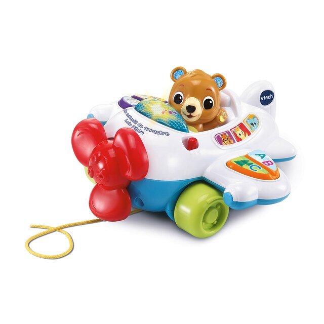 Imagen 0 de Juego interactivo Avión infantil de arrastre Lolo Piloto Vtech