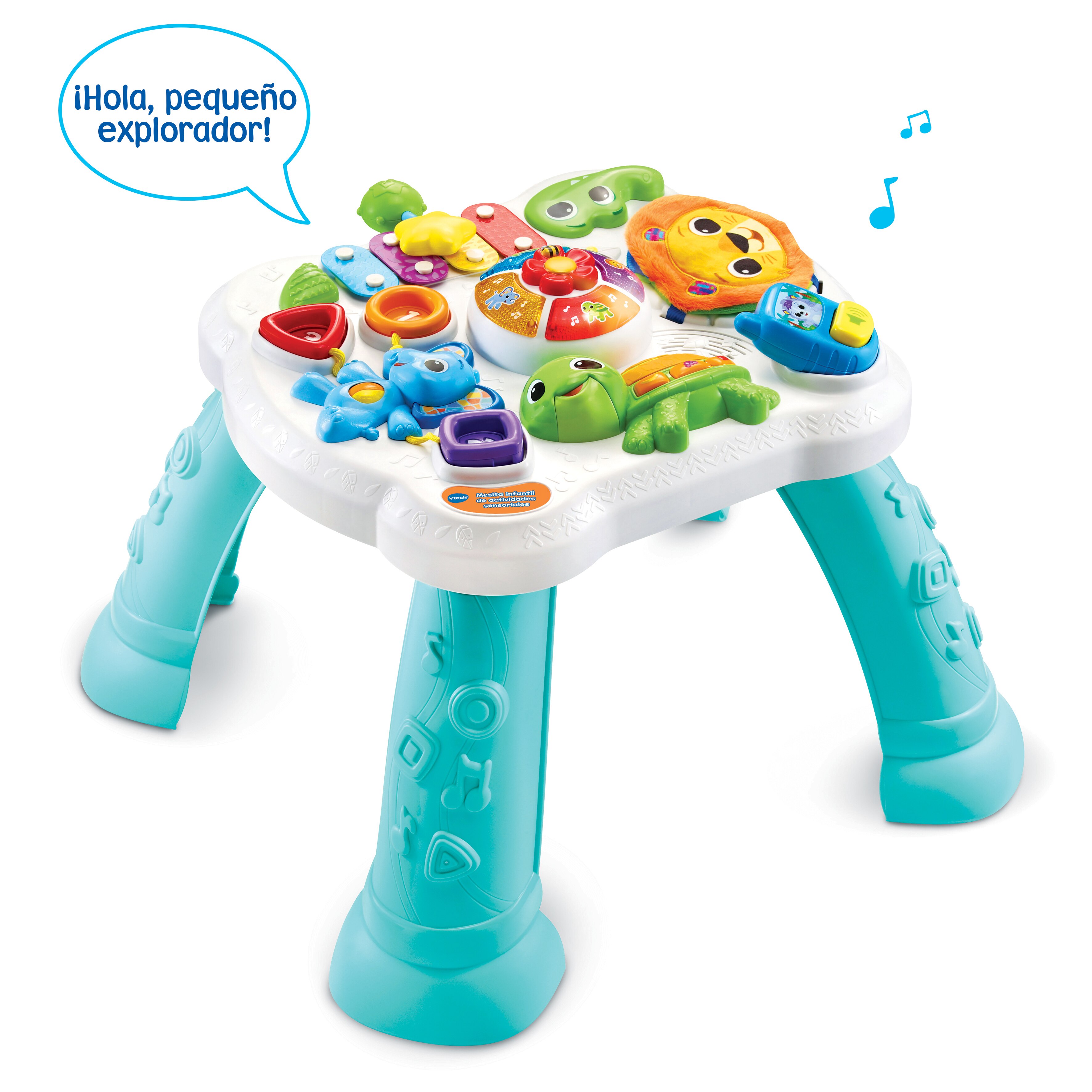Mesita infantil de actividades sensoriales Vtech Azul-2