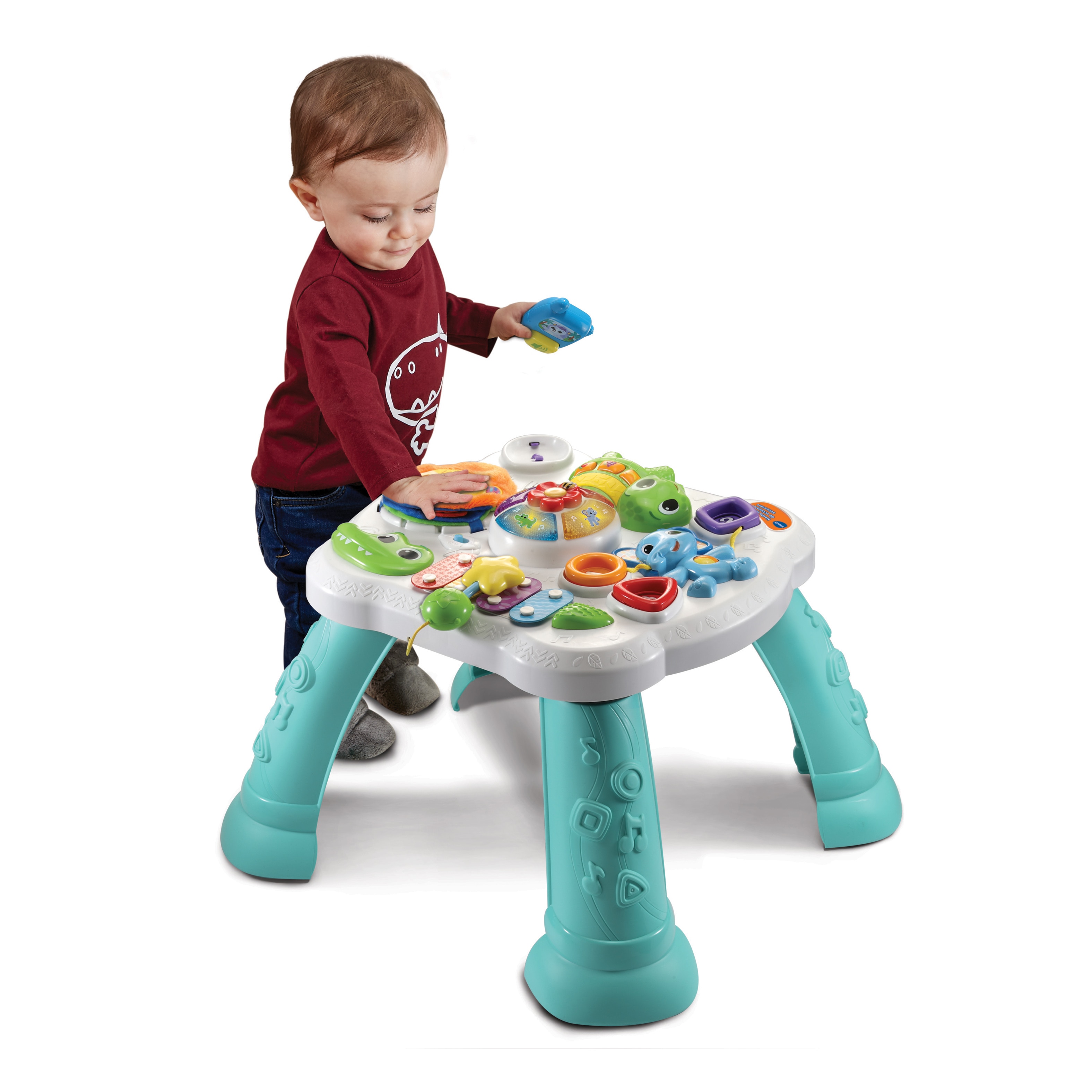 Mesita infantil de actividades sensoriales Vtech Azul-4
