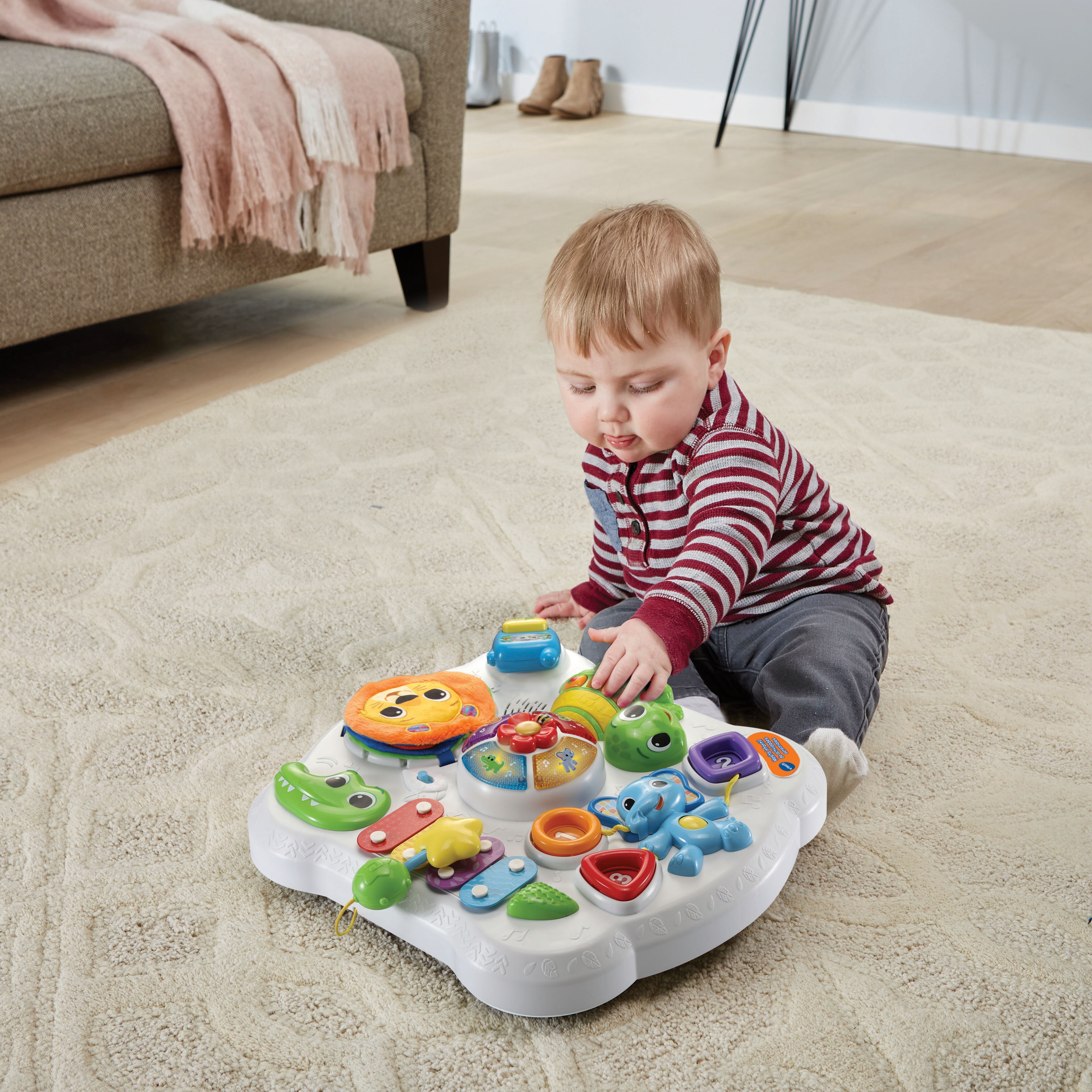 Mesita infantil de actividades sensoriales Vtech Azul-5
