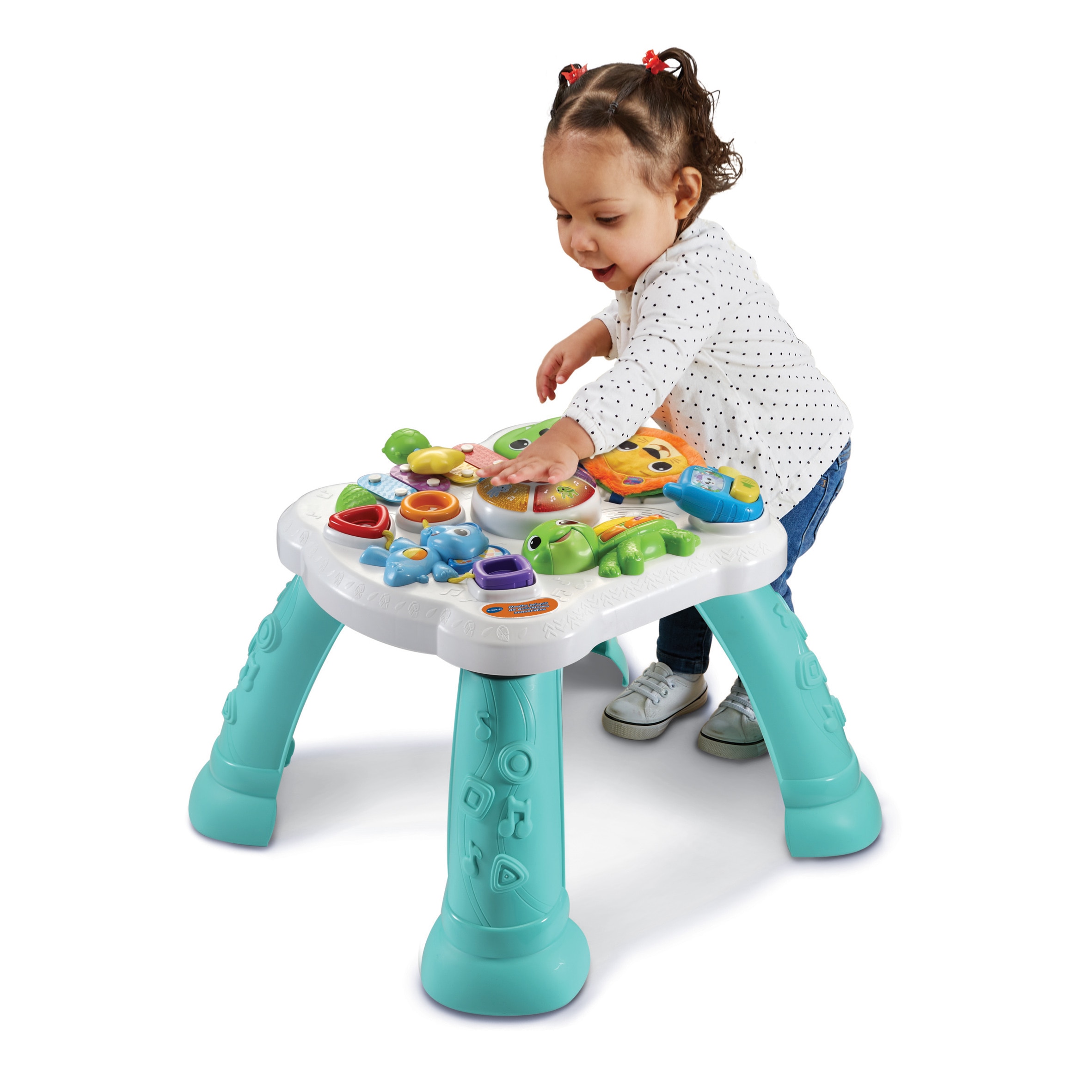 Mesita infantil de actividades sensoriales Vtech Azul-7