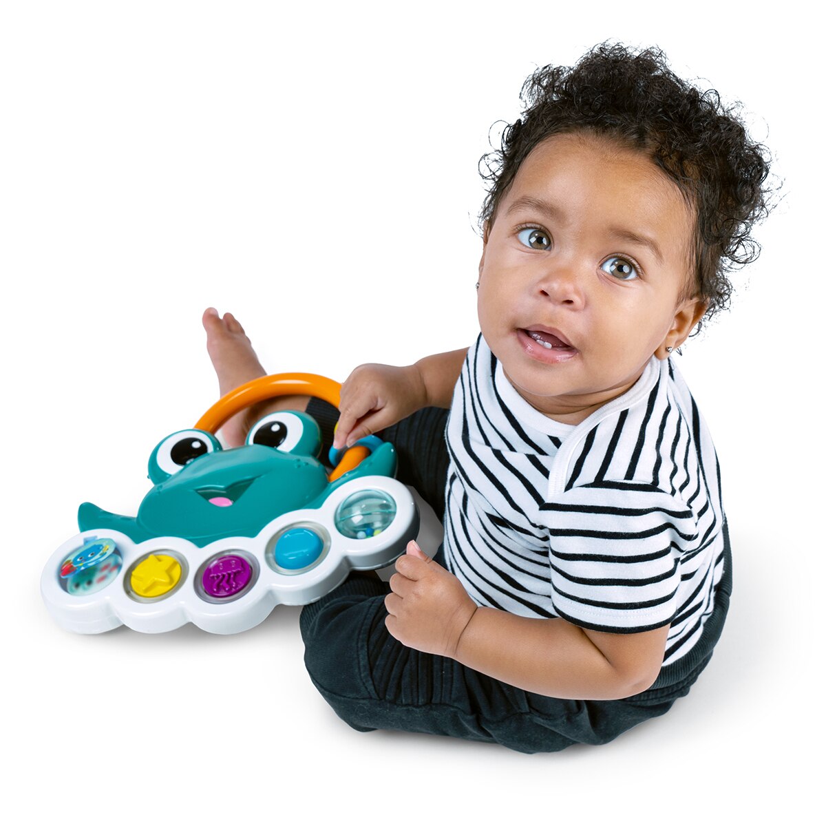 Juguete de actividad sensorial Neptune's Busy Bubbles Baby Einstein 5