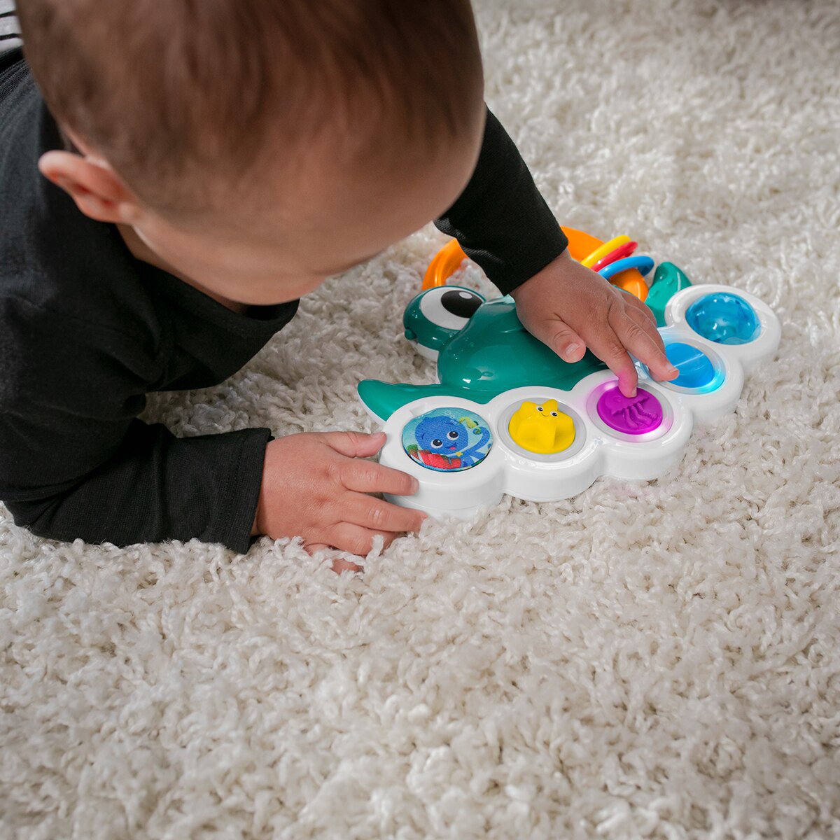 Juguete de actividad sensorial Neptune's Busy Bubbles Baby Einstein 11