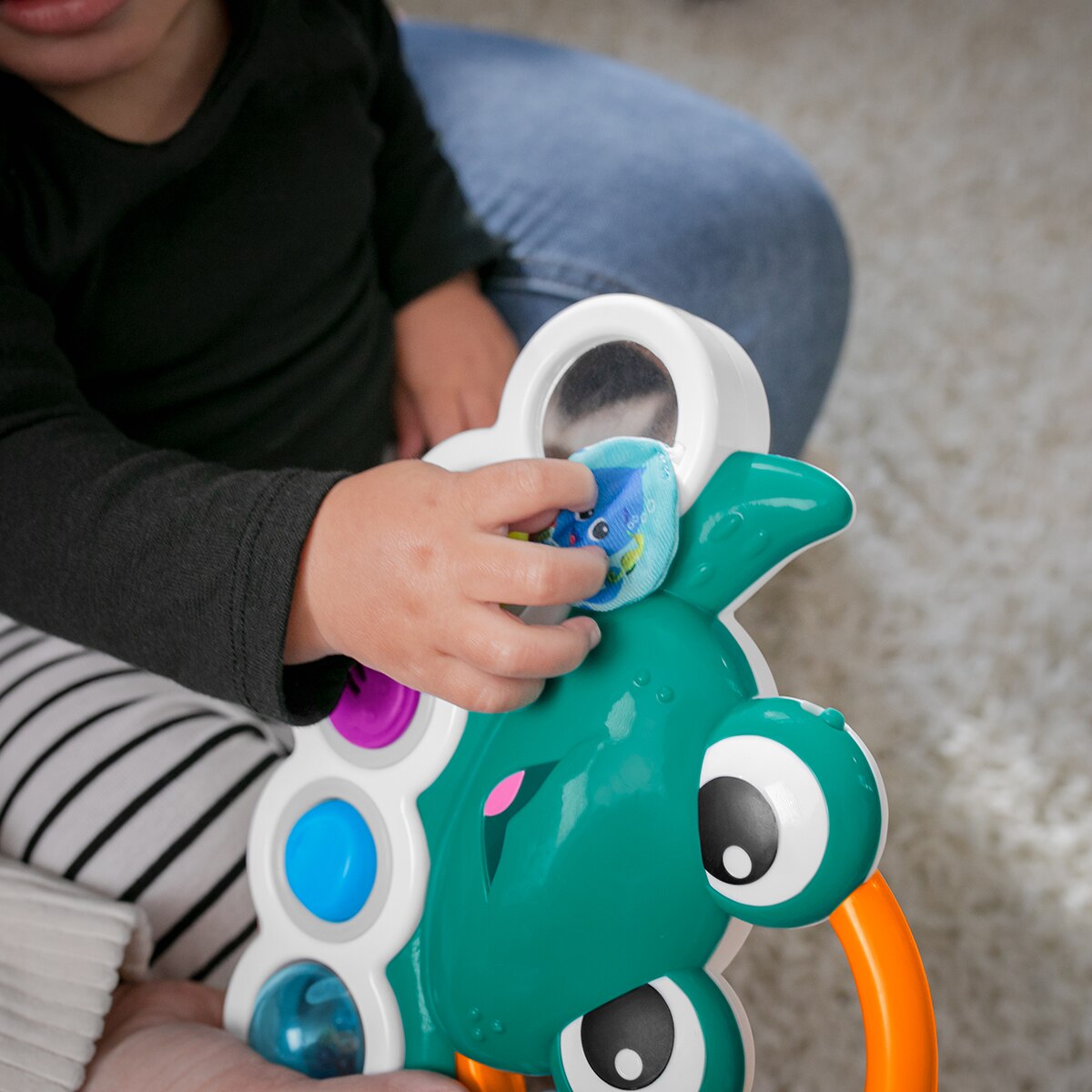 Juguete de actividad sensorial Neptune's Busy Bubbles Baby Einstein 12