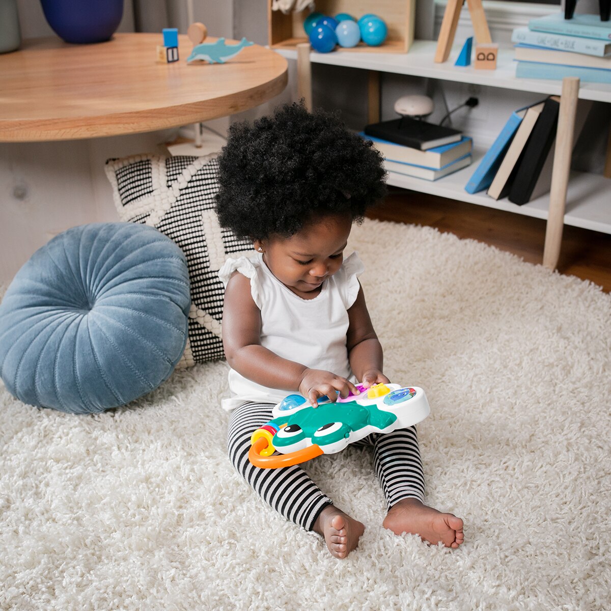 Juguete de actividad sensorial Neptune's Busy Bubbles Baby Einstein 14