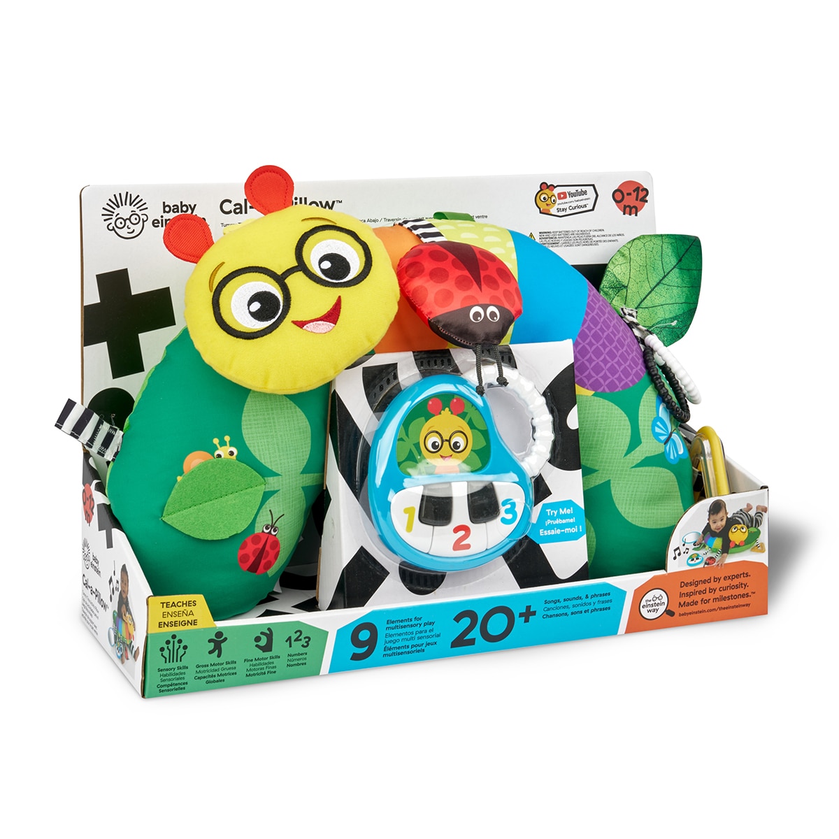Cojín de actividades Cal-a-Pillow Baby Einstein 22