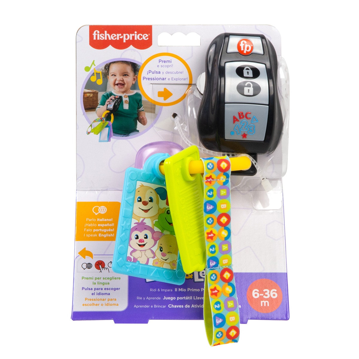 Llavero de actividades Ríe y aprende Fisher-Price 6