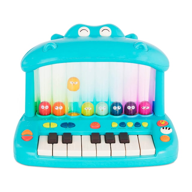 Imagen 0 de Hippo Piano con luces y sonidos B. Toys