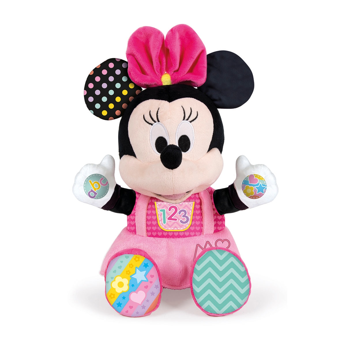 Clementoni - Peluche Baby Mickey-Minnie Clementoni.
