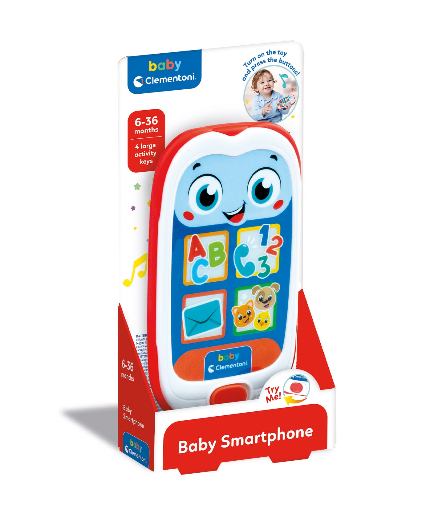 Baby Smartphone Clementoni 2