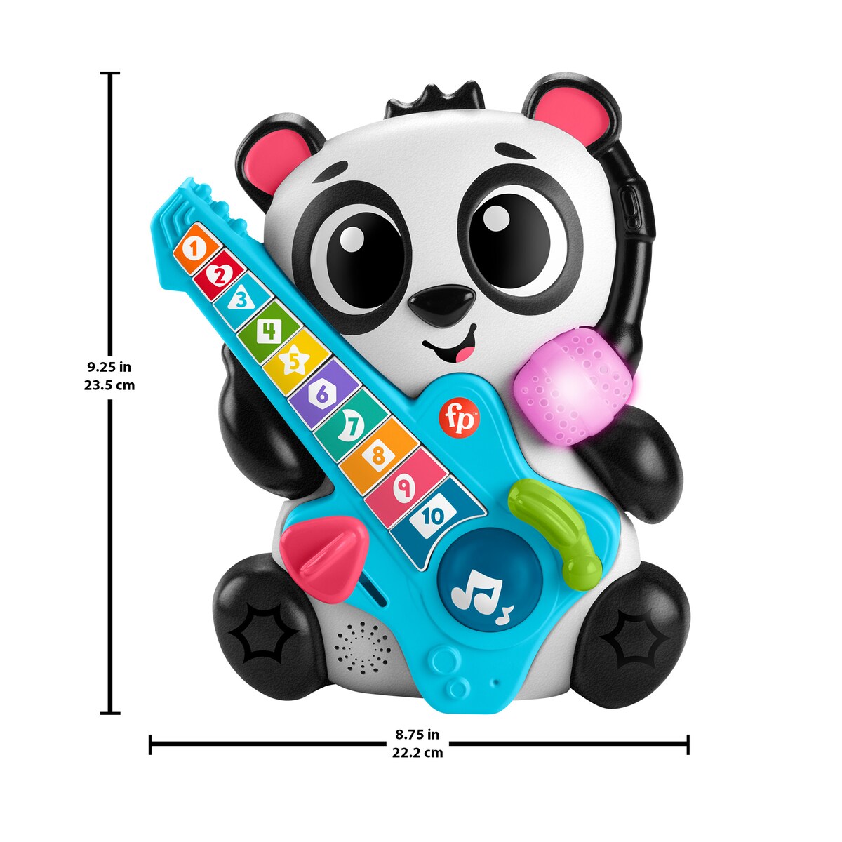 Juguete para aprender los números y formas Banda Animal Panda Fisher-Price 6