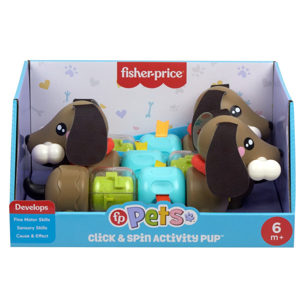 Perrito de actividades con sonidos y giros Fisher-Price · Fisher