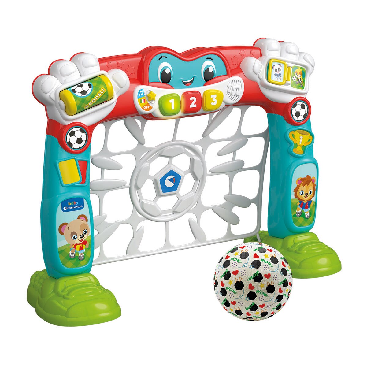 Clementoni – Cuentagoles portería interactiva Clementoni.