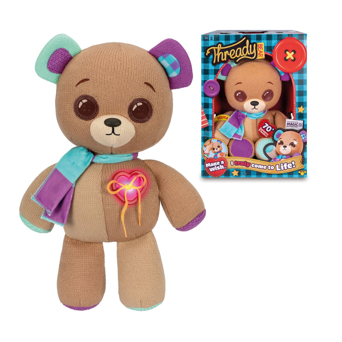 Muñeco de trapo Thready Bear Famosa 3