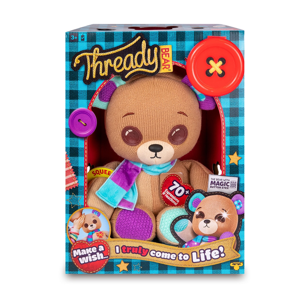 Muñeco de trapo Thready Bear Famosa 8