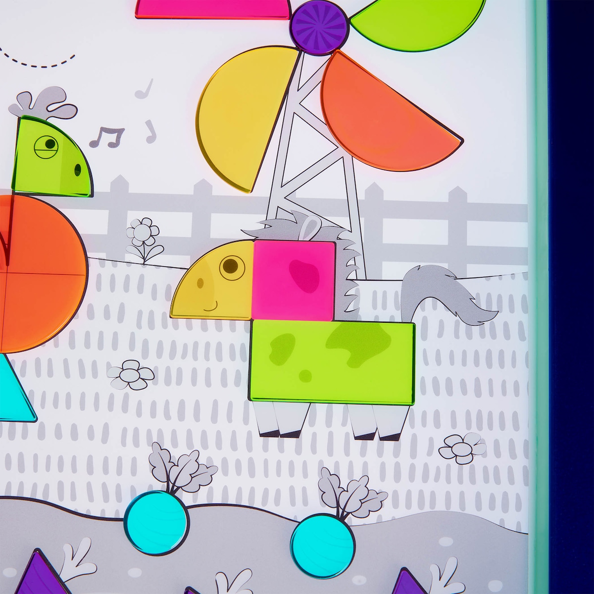 Caja de actividades con luz Battat 9