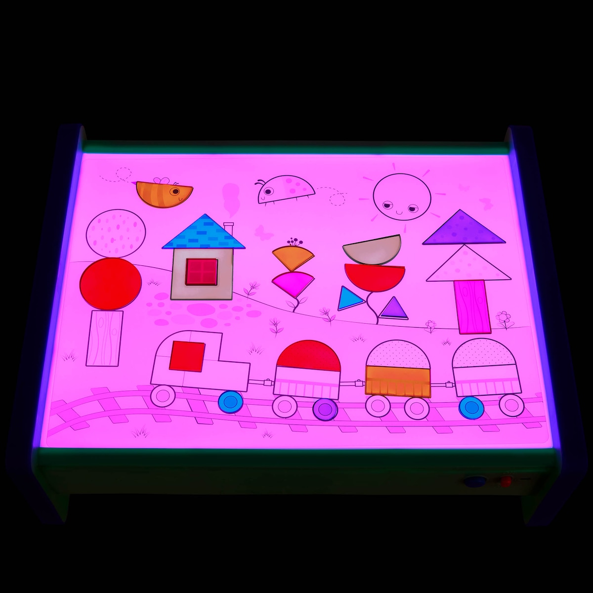 Caja de actividades con luz Battat 13