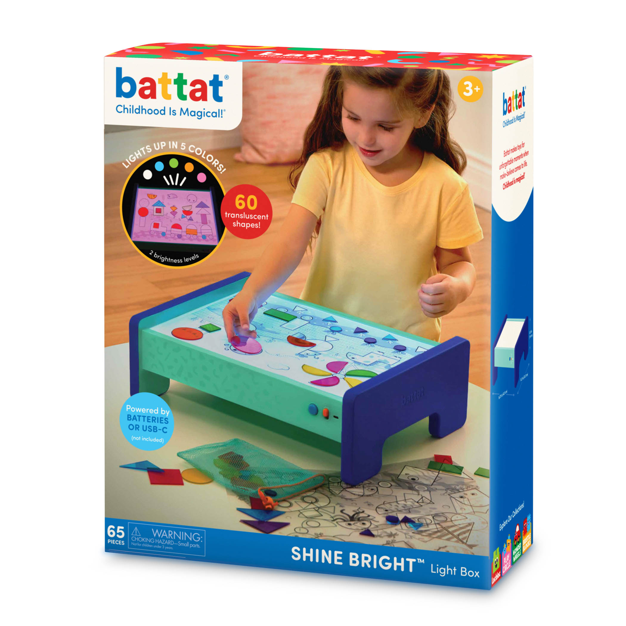 Caja de actividades con luz Battat 14