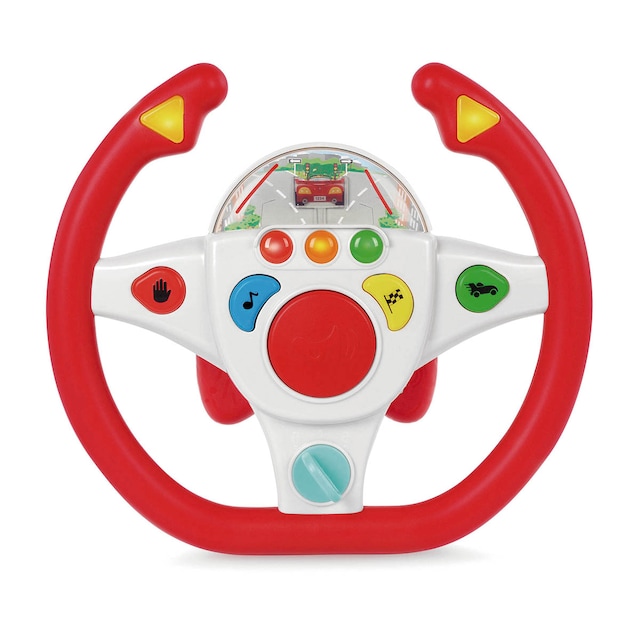 Volante interactivo con luces y sonidos Battat