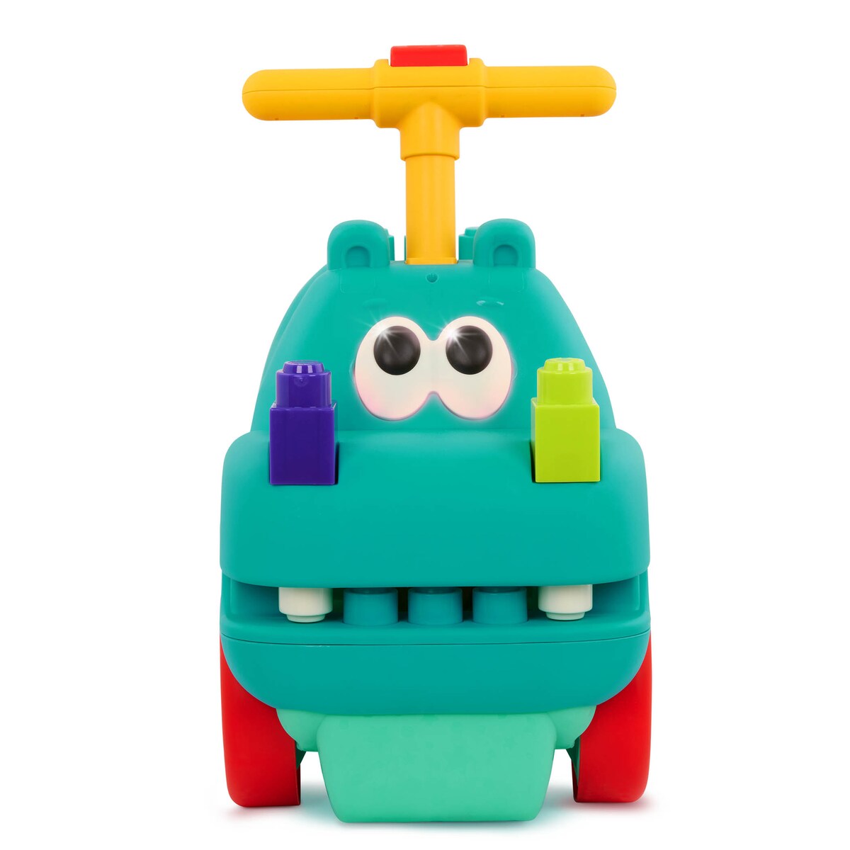 Correpasillos Hippo con luces, sonido y 26 Bloques de construccion Battat 3