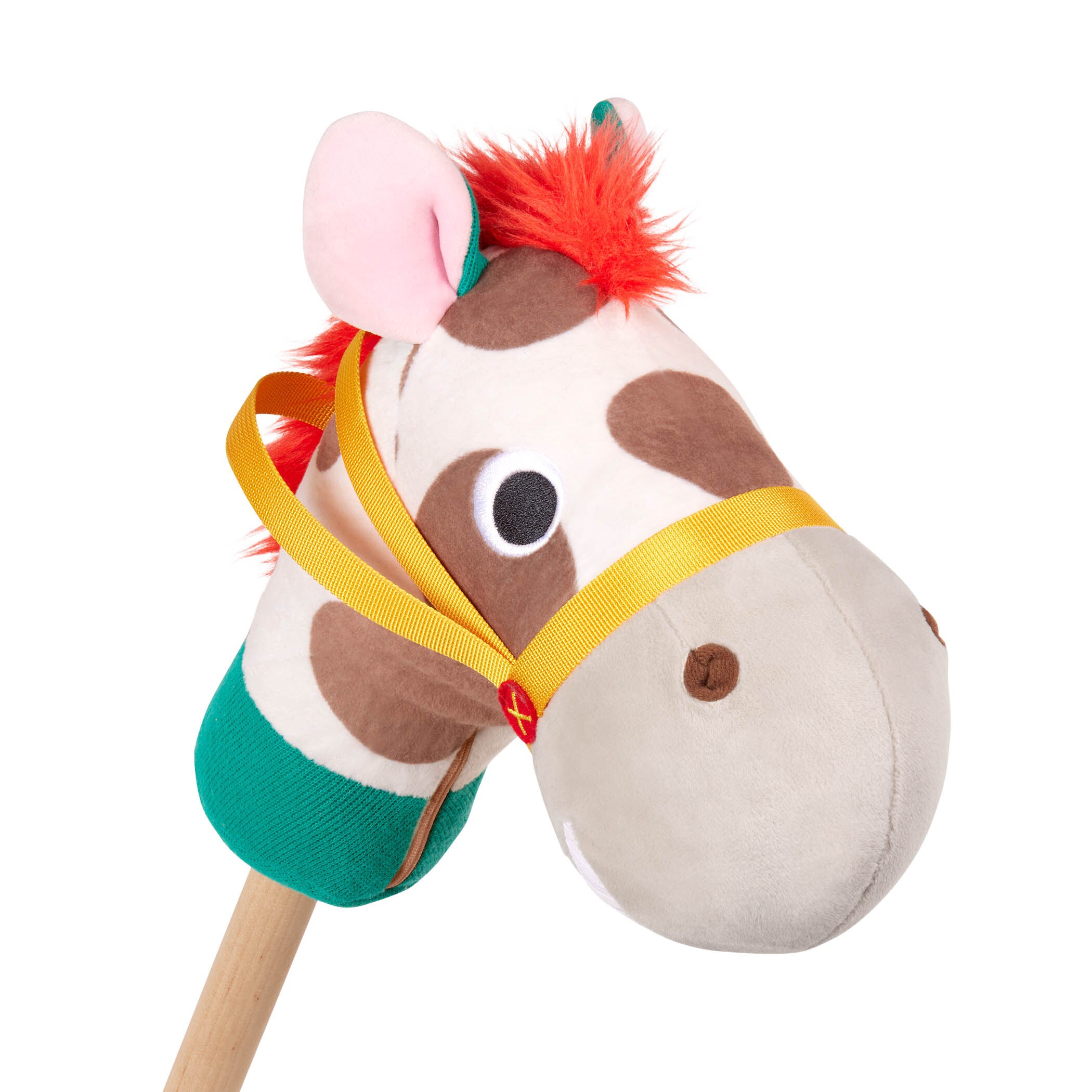 Caballo de palo de madera con sonido Battat 5