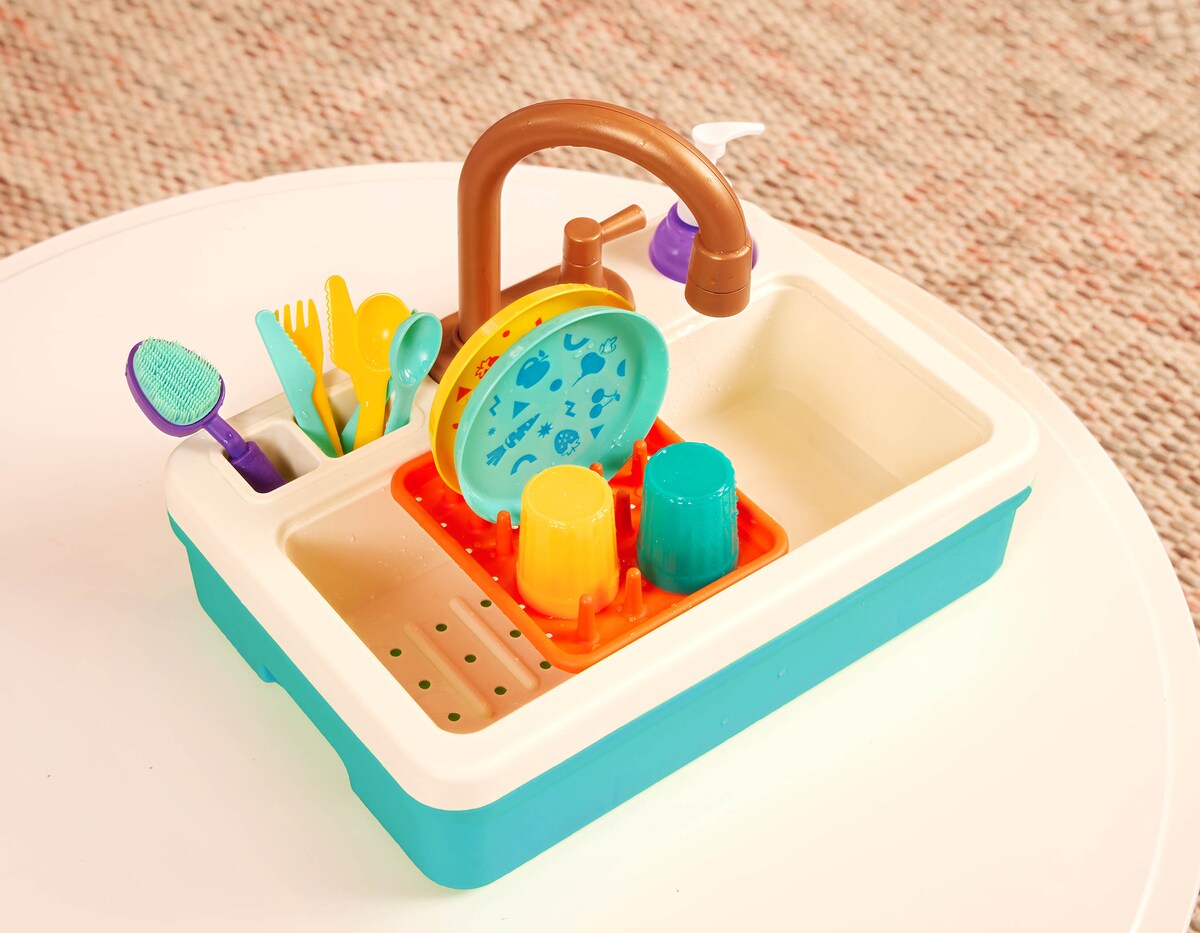 Fregadero de cocina con grifo Electrico Battat 3